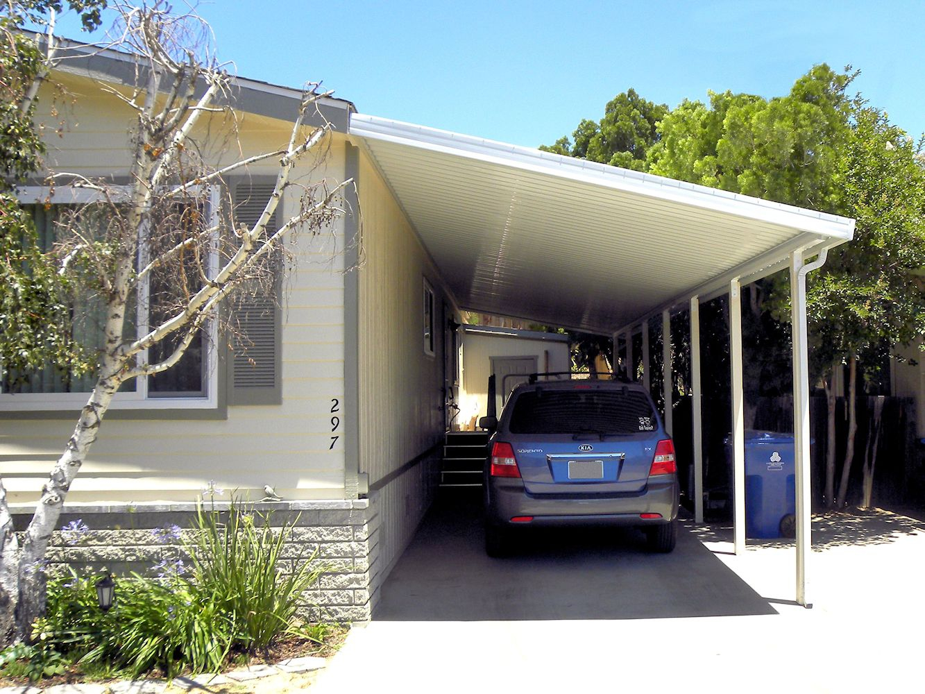 Garage and Parking Spot of a Residential Property