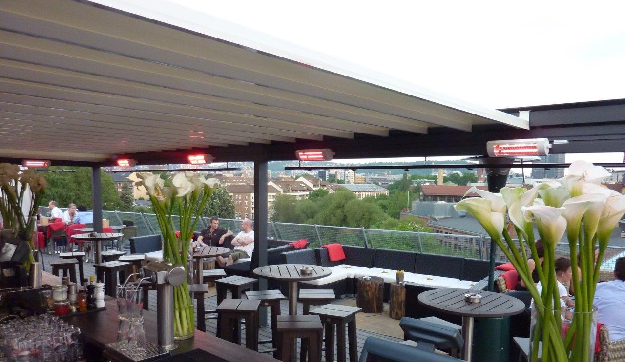 Well-Lit and Covered Outdoor Area